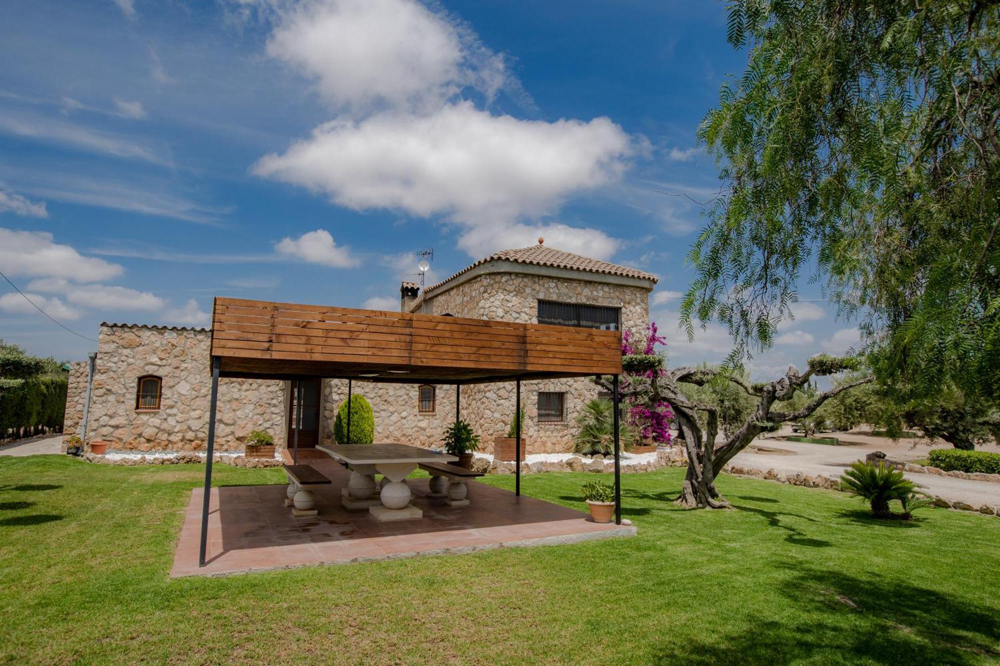 Villa Rural Avril Camarles Экстерьер фото