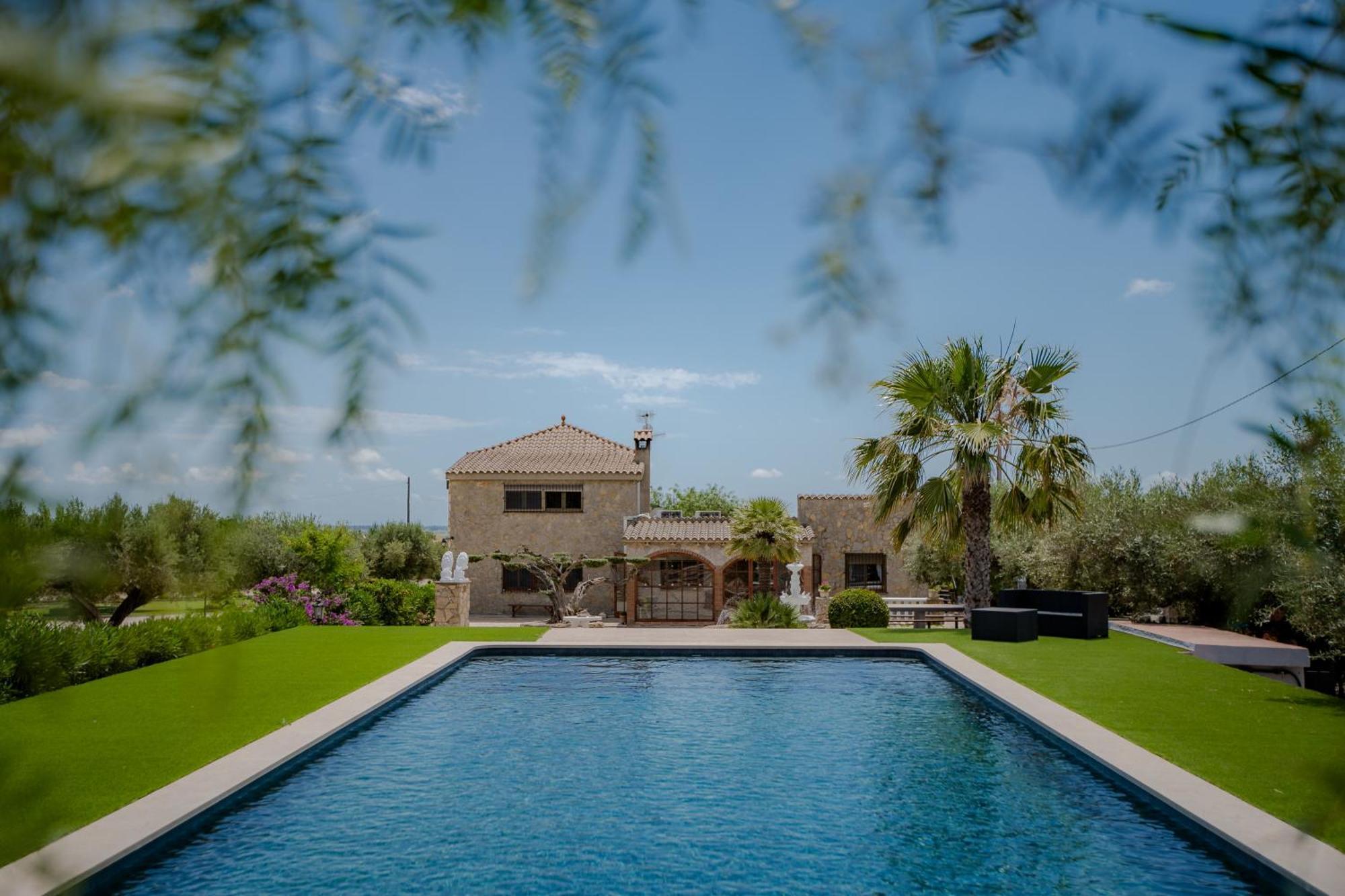 Villa Rural Avril Camarles Экстерьер фото